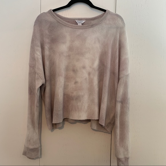Arizona Jean Company Tops - Arizona Tie Dye Cropped Sweater